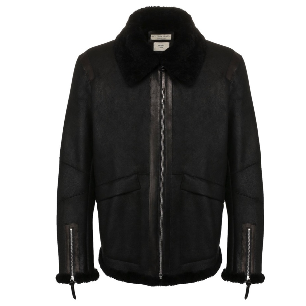 Shearling Jacket In Black